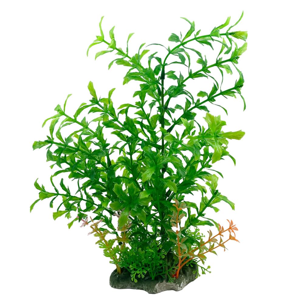 Swell Uk Green Swell Ludwigia Combination Artificial Plant Aquarium Décor