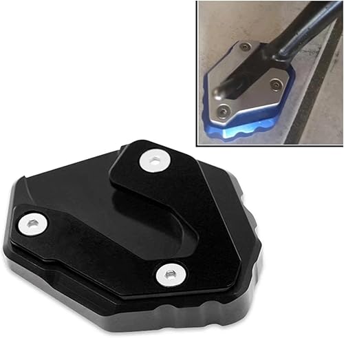 Miniatura 4 de Para Yamaha para MT-07 para MT07 MT 07 para FZ-07 para FZ07 para XSR700 2014-2021 Soporte lateral de pie de motocicleta Soporte Soporte Placa de