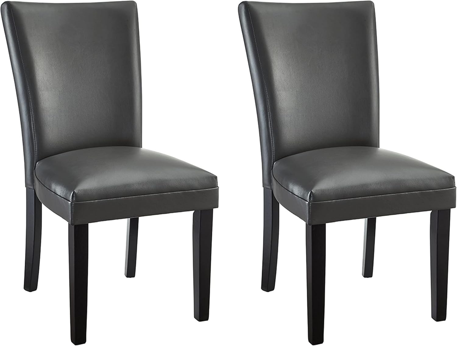 Dining Chairs Set of 2, PU Leather Kitchen Chair