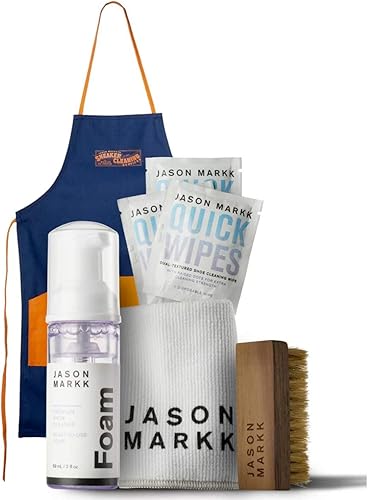 Amazon Co Jp ジェイソンマーク シューケアキット ギフトセット エプロン付き Limited Edition Gift Set プレゼントや贈り物に最適なギフト用セット シュークリーナー 靴磨き 汚れ落とし 靴 スニーカー シューズ用 ホーム キッチン