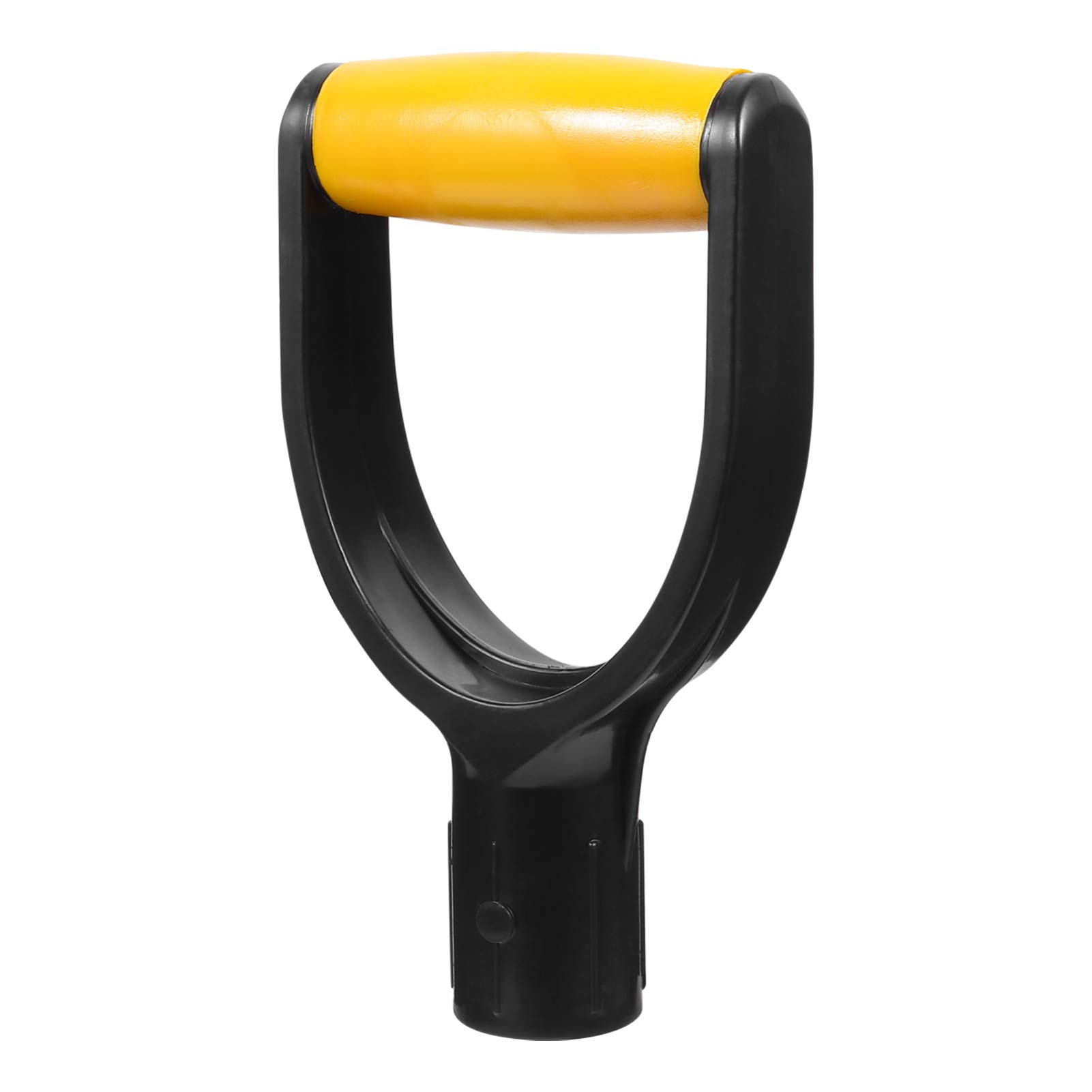 Mango De Repuesto Para Pala De 32 Mm - Hierro Y Madera, Agarre En D, Para Cavar, Rastrillar O Limpiar Nieve