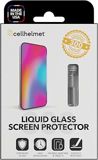 cellhelmet Liquid Glass Wipe On Extreme Glass Protection | $300 Repair Protection Guarantee | Scratch & Shatter Protection | Universal Glass Screen Protector for Phones and Smart Watches