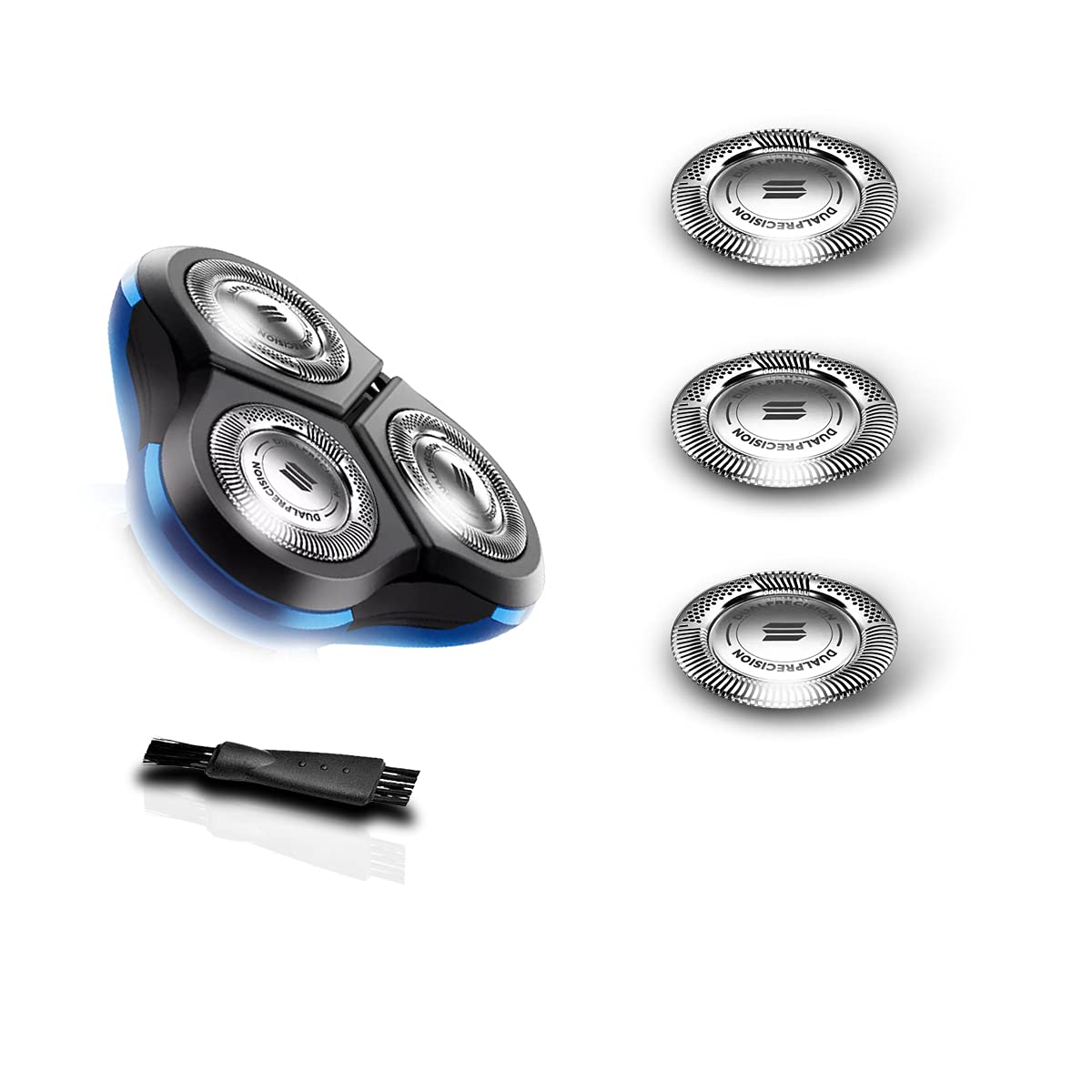 RQ11 Replacement Heads Designed For Philips Norelco SensoTouch 2D