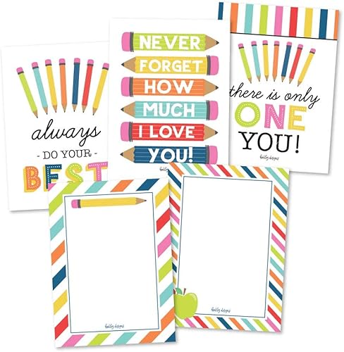 Miniatura 18 de Notas para la lonchera para niños: 25 notas inspiradoras y motivacionales para niños, tarjetas de lonchera de superhéroes con afirmaciones