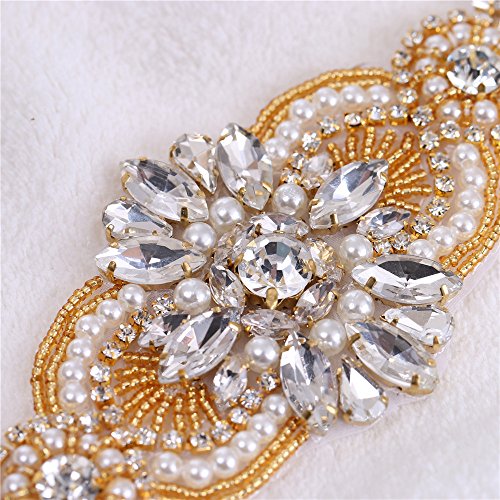 Fatto a mano perle Ivory perline di cristallo