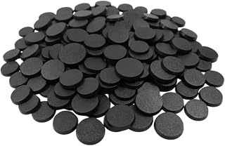 60pcs Round Plastic Model Bases 32mm or 1.3inch for Gaming Miniatures or Wargames Table Games DND Bases Game(60PCS Black)