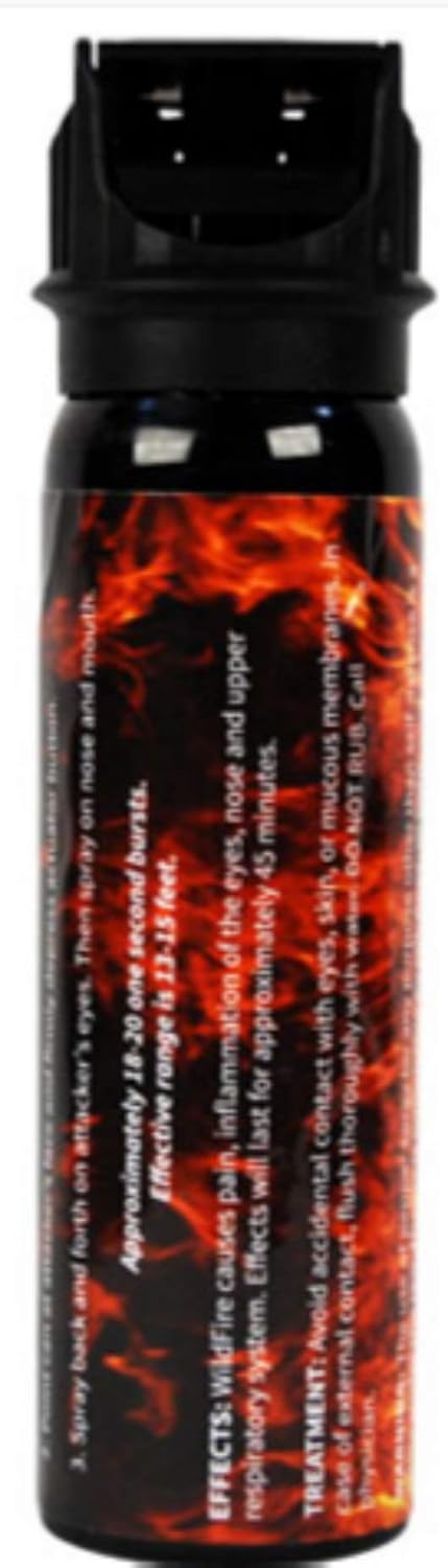 WildFire 1.4% MC 4oz pepper spray stream