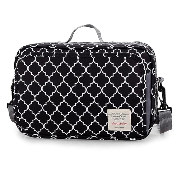 Baby Diaper Bag Stroller Bag - Diaper Caddy Tote Baby Stroller Bag for Diapers, Wipes & Toys