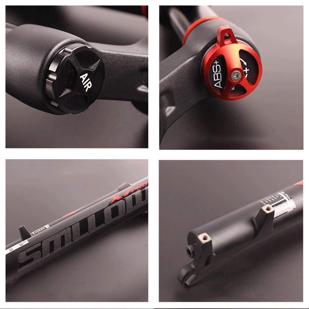 MTB Federgabel 26/27,5/29 Zoll – 130 Mm Federweg, Luftdruckdämpfer, Steckachse 15x100 Mm, Für Scheibenbremsen