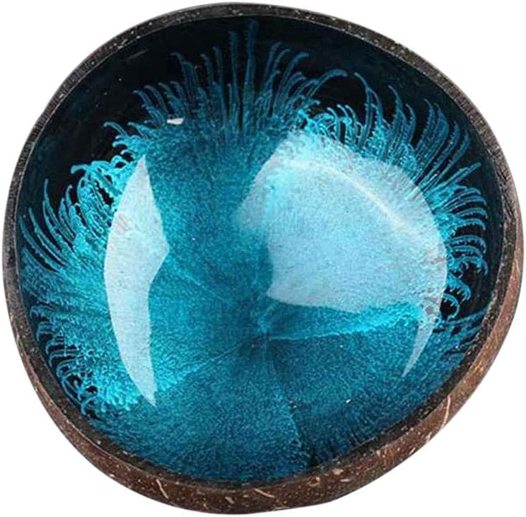 Novelty Natural Coconut Shell Candy Food Container Keys Storage Bowl Home Decors Gift C