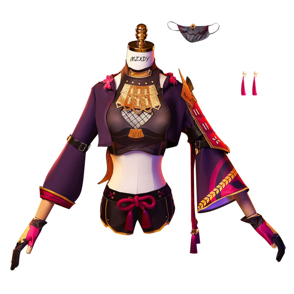 MZXDYGenshin Impact Cosplay Costume Adult Uniform Suits for Halloween Christmas Masquerade