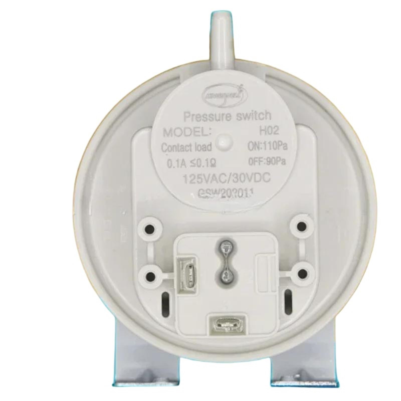 Rynplex Gas Boiler Air Switch Wind Pressure Switch 26pa/18pa 65pa/40pa 75pa/55pa 90pa/60pa 110pa/90pa for Wall Boiler Gas Water Heater(110pa 90pa-china)