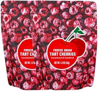 Freeze Dried Tart Cherries 2 Pack (2 Pack Cherries)
