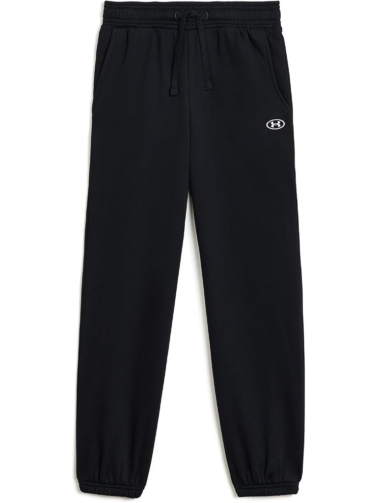 Black Under Armour Rival Fleece Joggers (Big Kid)
