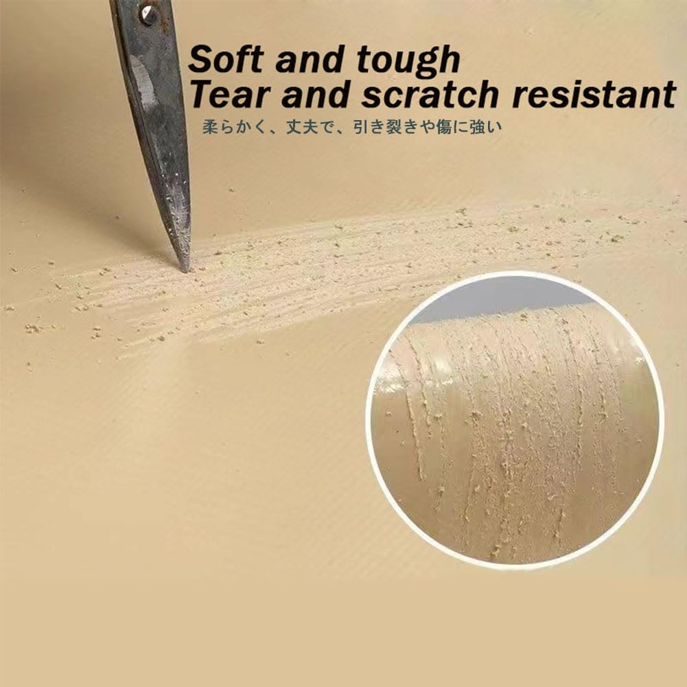 Lonas, Lona de PVC Resistente a los Rayos UV, 13.1' x 19.6', Lona roja con Ojales, Refugio Impermeable para Exteriores, Disponible en Varios tamaños y Colores.