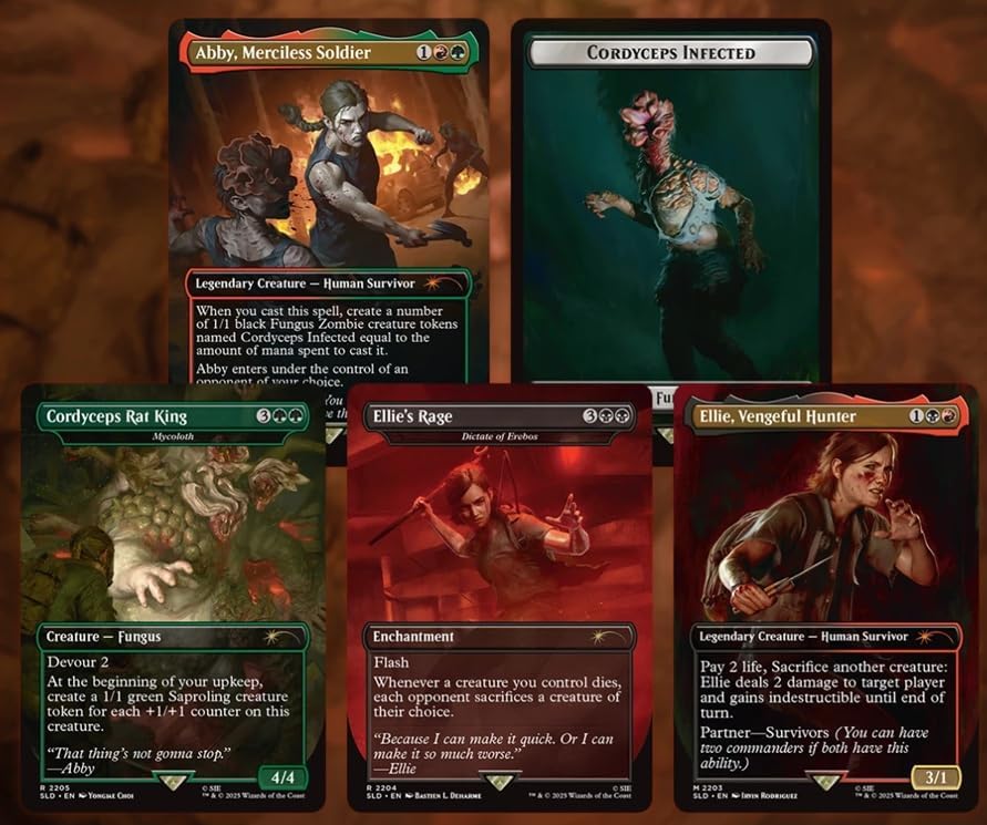 MTG Secret Lair x The Last Us Part II (Non-Foil Edition)