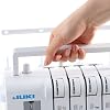 JUKI Lock Sewing Machine MO80CB 2 Needle 4 Thread Differential Feed Overlock Sewing Machine