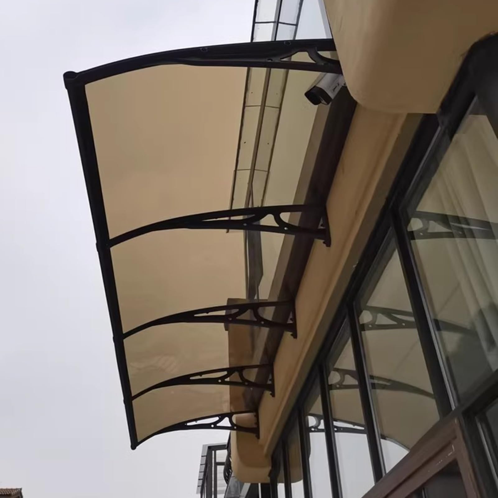 Auvent de fenêtre haut de gamme pour aménagement de terrasse et façade