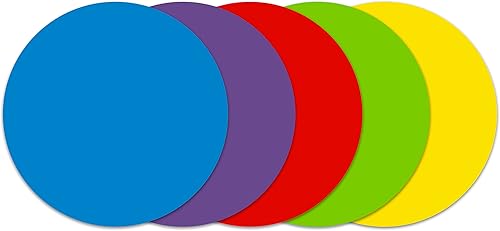 Miniatura 2 de Calcomanías de punto de borrado en seco, colores surtidos, 11 pulgadas, paquete de 5(40520)