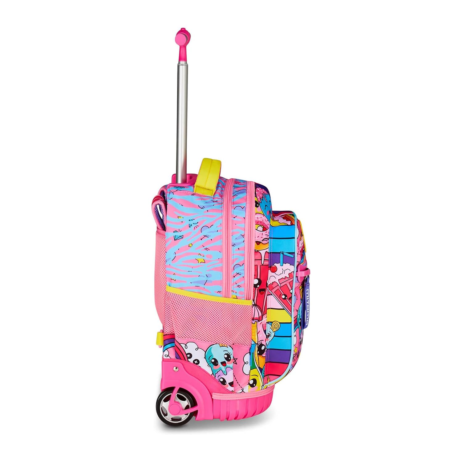 Mitama Trolley Run Extra SWEET DONUTS, 33 Lt, Doppio Scomparto, Tasche multi funzione, bambina, Scuola elementare e media, Tempo libero e viaggi