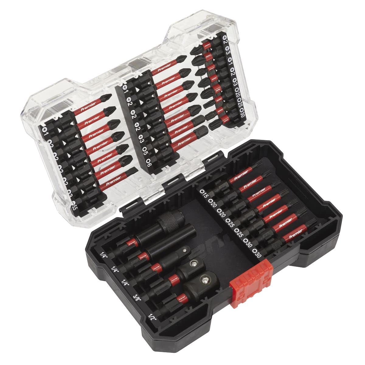 B&Q -  Power Tool Bit Set 34 Pieces Impact Grade Daily Professional Use Ak8285