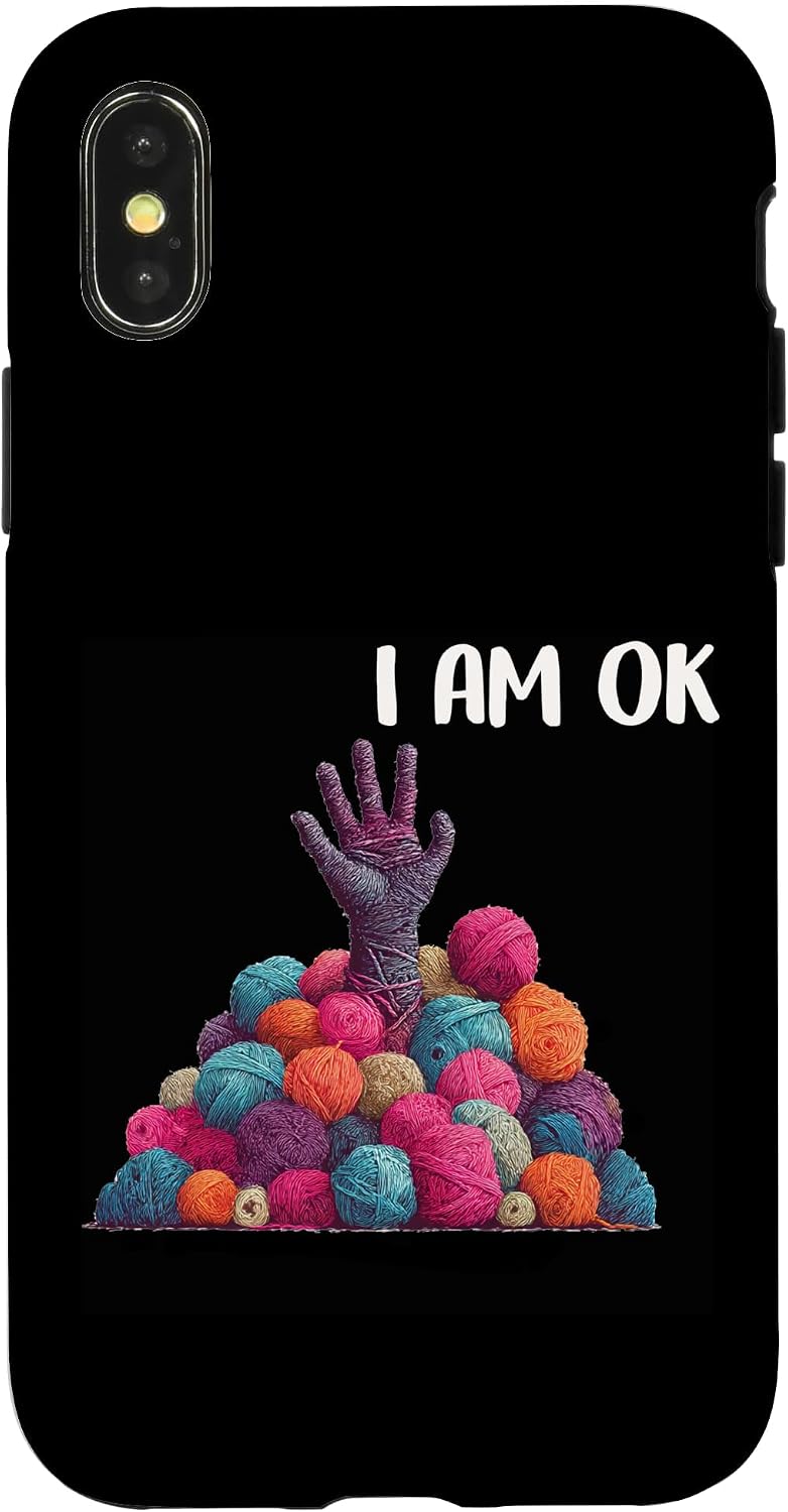 Crochet Hobby Crochet Accessories Crochet for Beginners Case for iPhone XR image 5
