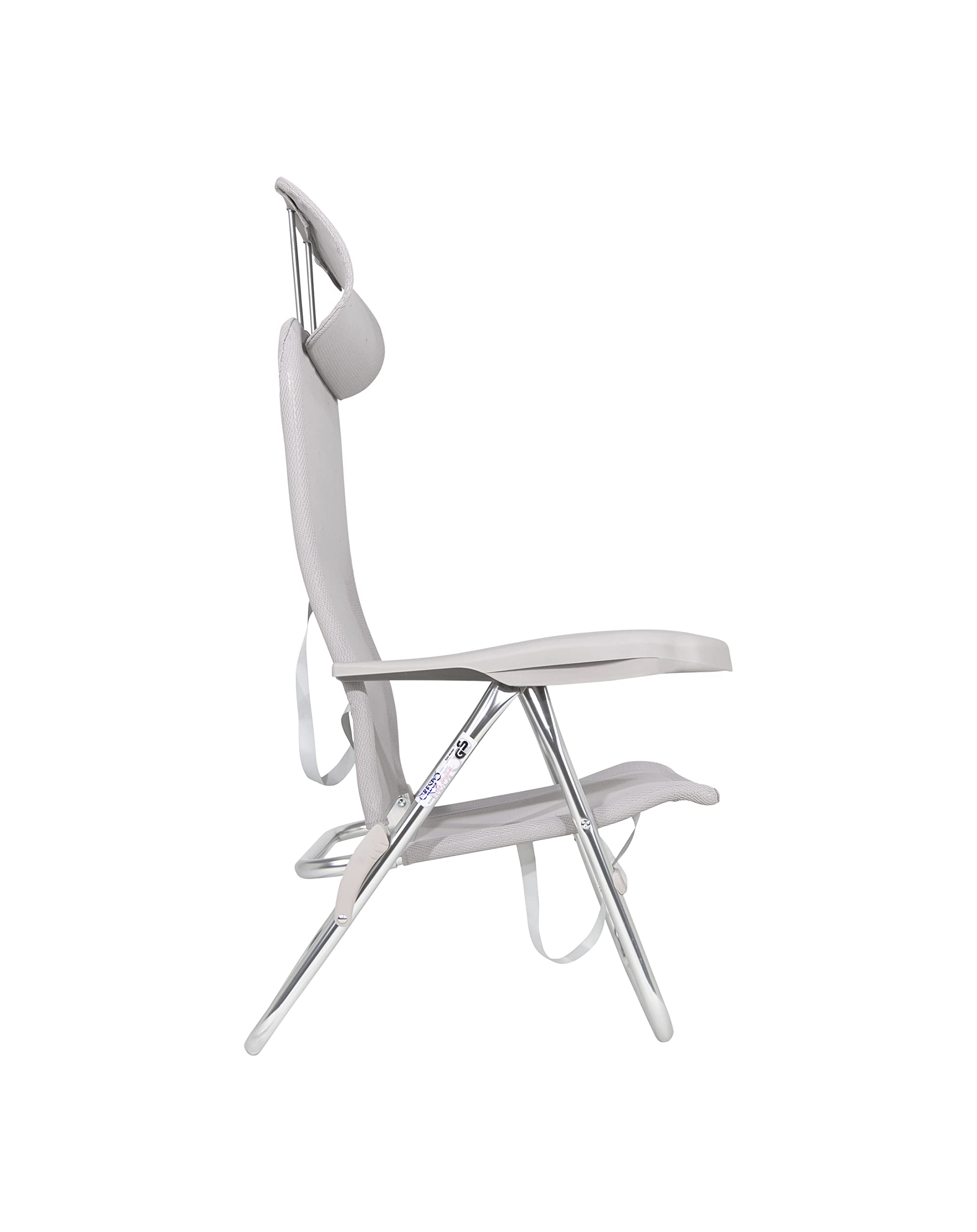 Crespo - Silla de Playa - AL/205 - Compact - Gris Claro
