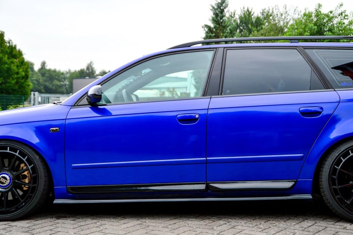 Performance Listwy boczne dodatki/ostrza/dyfuzory/osłony progów do Audi A4 + S4 B6+B7 00-09