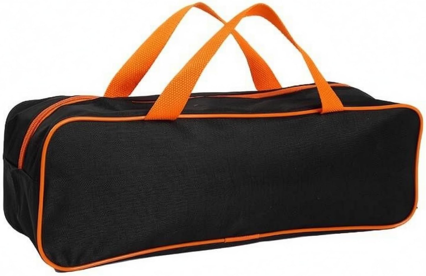 Vehicle Storage Pouch Tool Bag Organizer Foldable Carry Handle Soft-Body Polyester PVC Material Closure Suitable for Office Road Trips Garage, Double Handle, Large 42 16 11CM