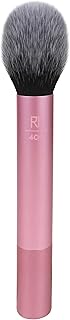 Real Techniques Ultra Plush Blush Makeup Brush, For Loose, Cream, or Pressed Blush, Rosy Glow Cheeks, Fluffy Powder Brush, Aluminum Ferrules, Synthetic Bristles, Vegan & Cruelty Free, 1 Count