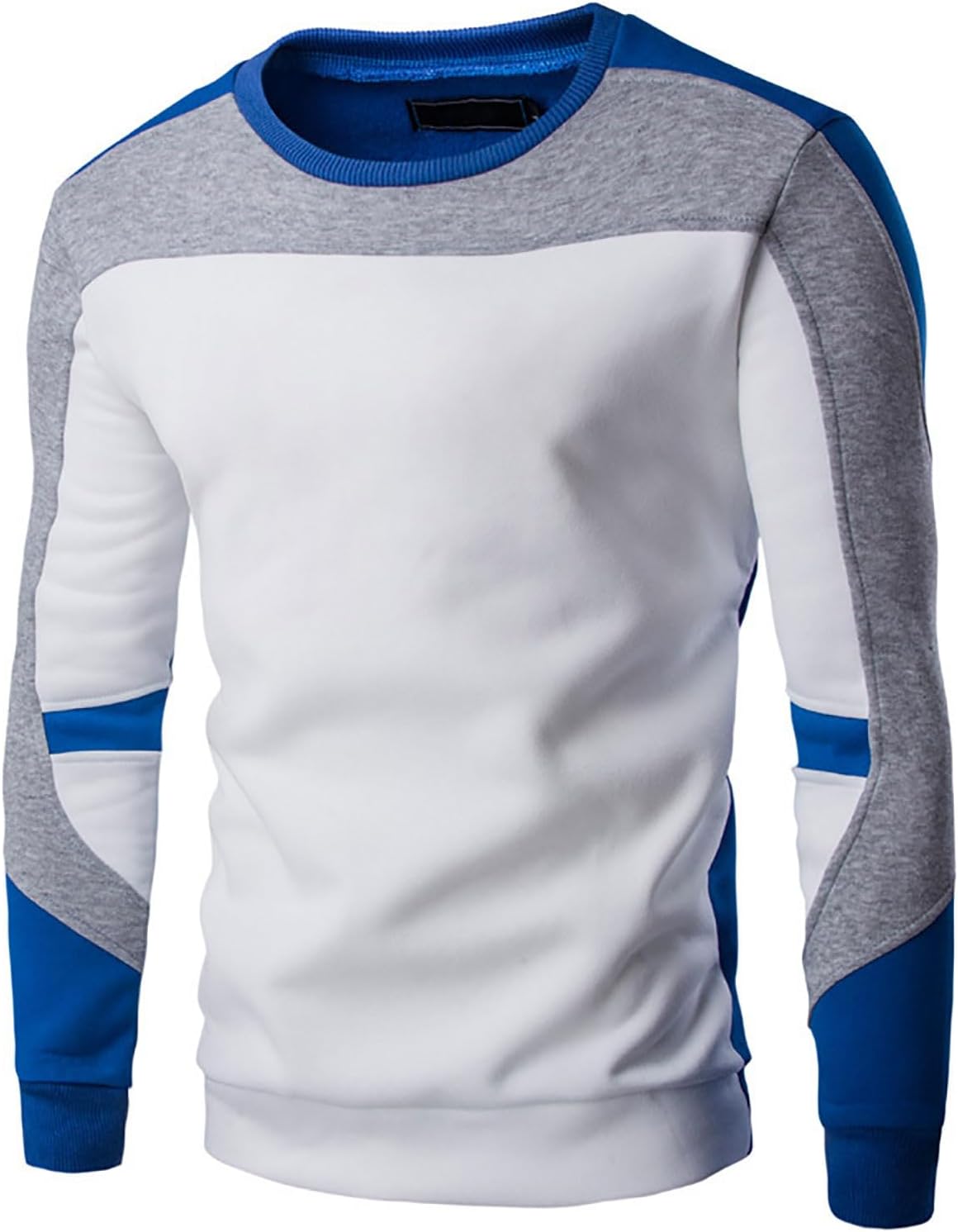 T Shirts for Man Fall Winter Fashion Long Sleeve Crewneck...