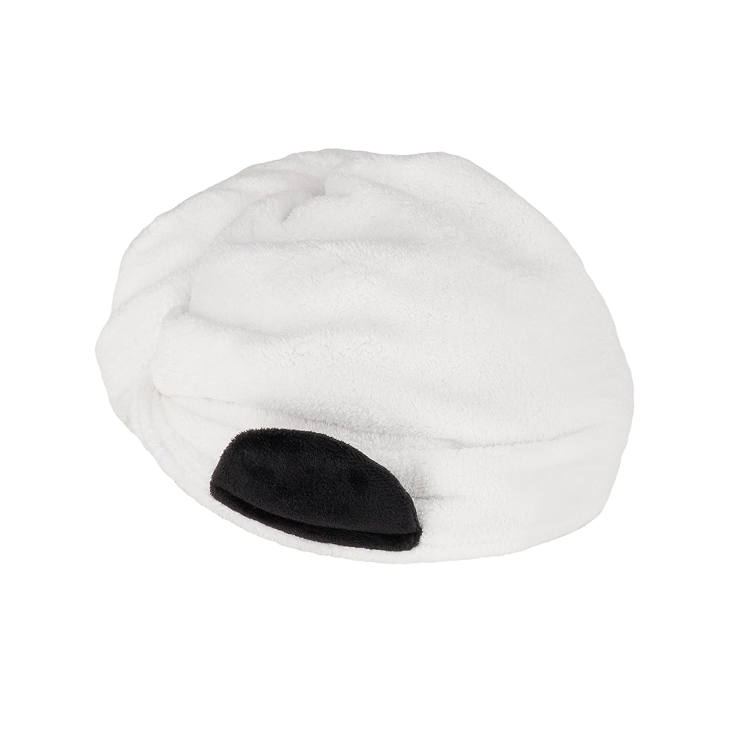Legami - Love My Hair Turban, Hair Dryer for Quick Drying Microfiber, Super Absorbent, Soft, Anti-Frizz, Women's Hair Towel, Button Closure, Panda Theme