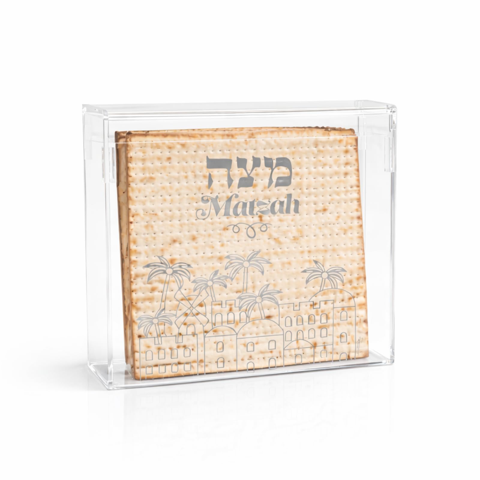 Amazon.com: Rite Lite Passover Acrylic Flip Top Matzah Box Decor