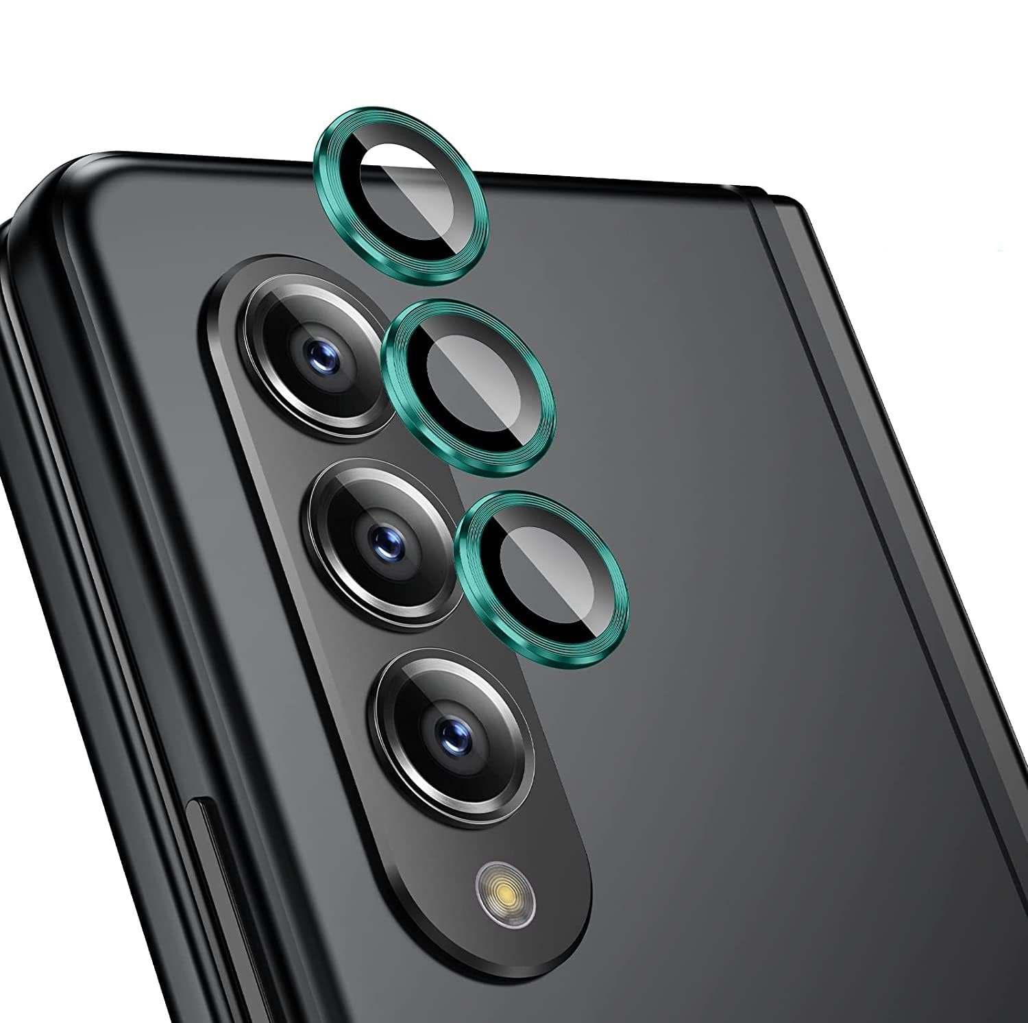 Etechnic Samsung galaxy Z Fold 4 Camera Protector/Camera Lens Tempered Glass Compatible with Samsung galaxy Z Fold 4 Back Metal Ring (Green) (B0CR6W6FDZ) Amazon Price History, Amazon Price Tracker