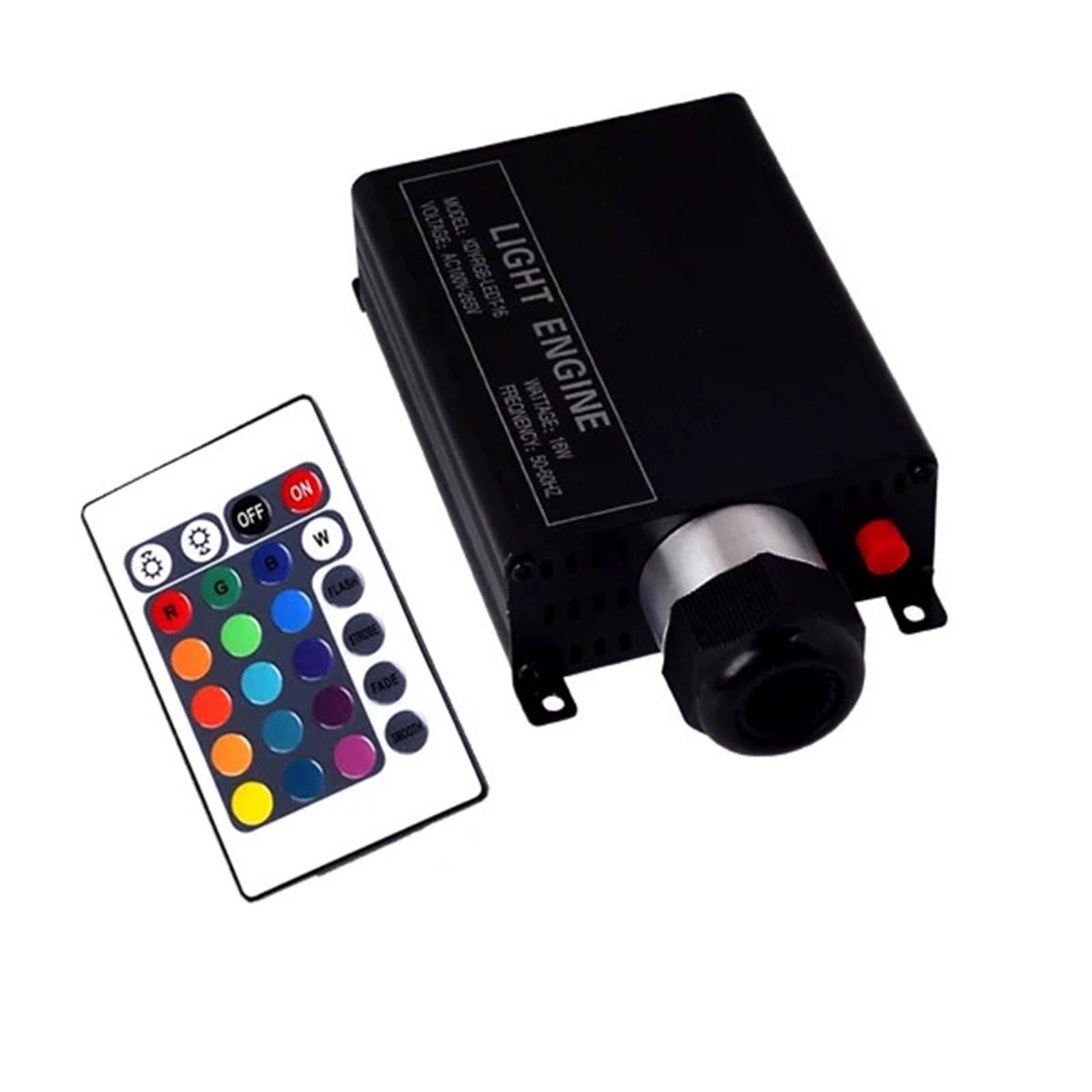 16W LED RGB Light Engine 24Keys Światłowodowy Silnik Wysoka Wydajność