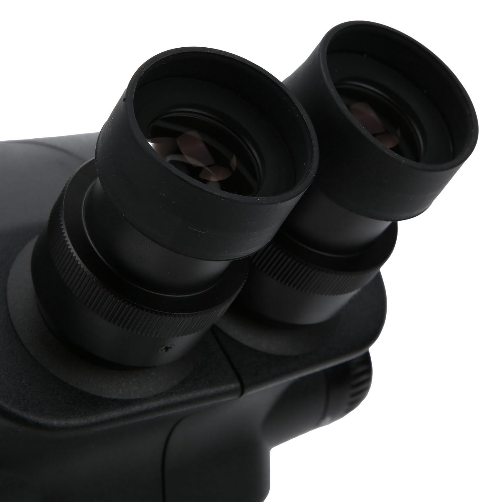 Cocoarm Microscopio Biológico Microscopio Estéreo de Plástico K 7050 Zoom de 7 a 50x Cabeza Binocular de 45 Grados Oculares 10x Distancia de Trabajo de 10 Cm para Reparación de Teléfonos PCB