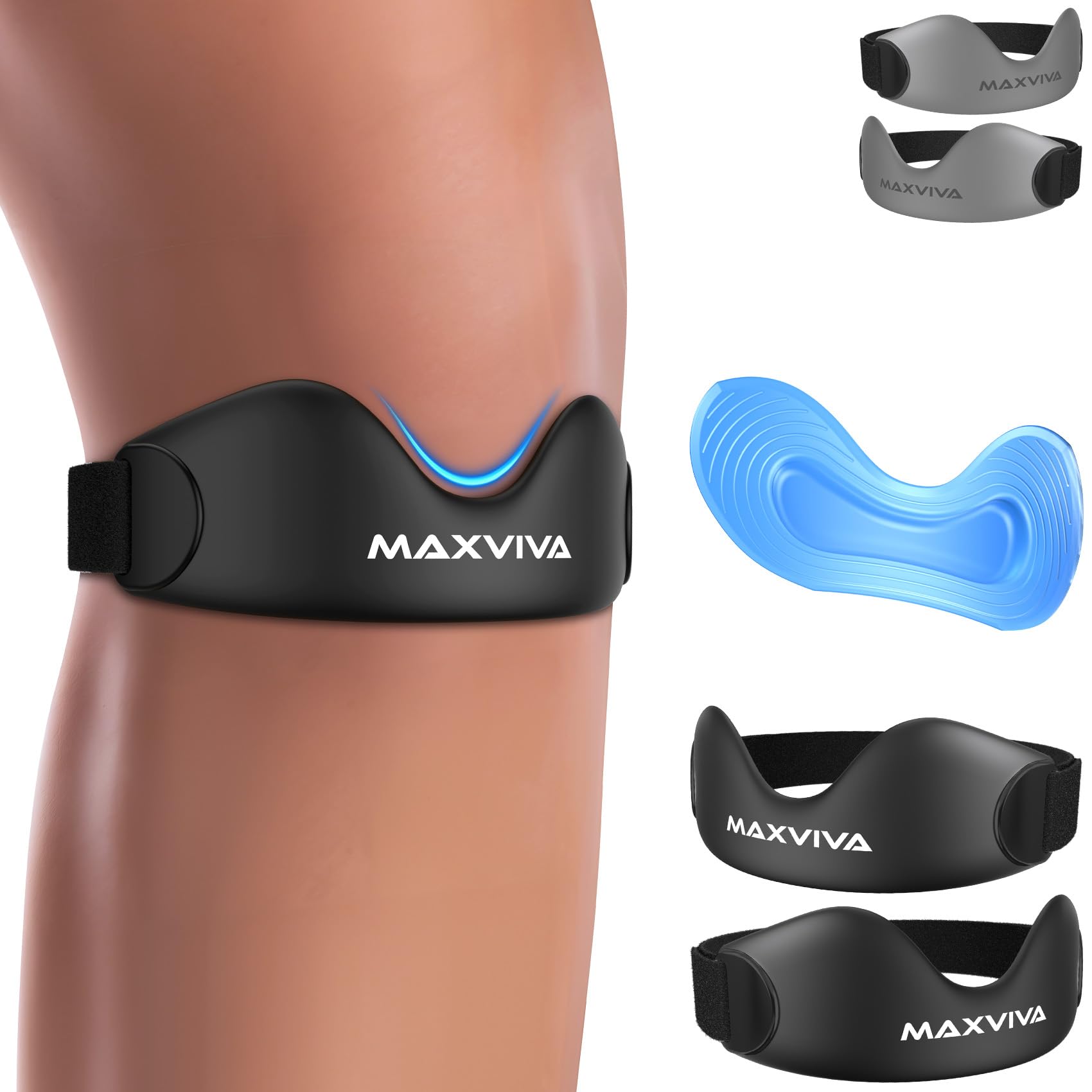 Patellar Tendon Support Strap 2-Pack
