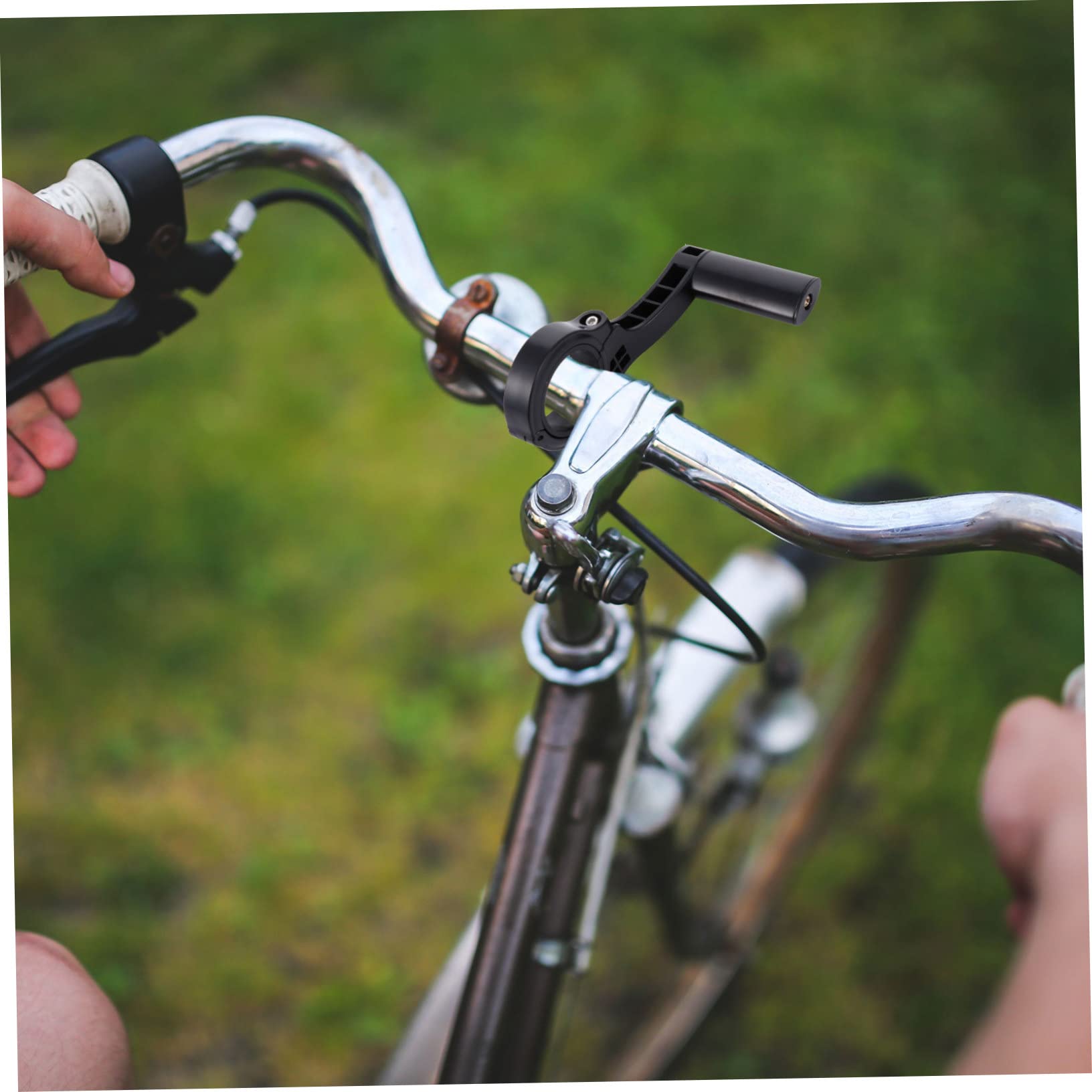 GANAZONO 3pcs 31.8mm Handlebar Extender Bike Stopwatch Bracket Lamp Holder Touring Bike Extension Harness