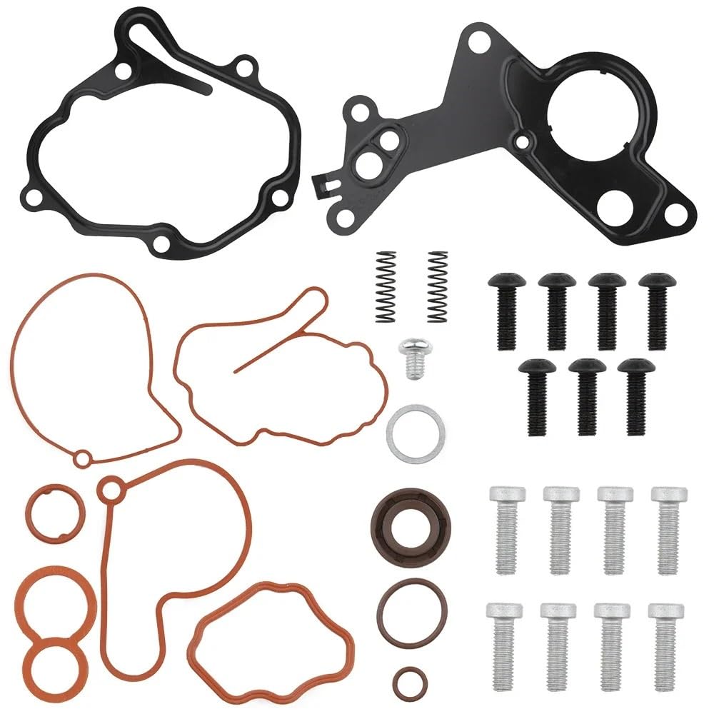 układ hamulcowy 038145209A Zestaw naprawczy uszczelek pompy paliwa próżniowego pasujący do FORD 1.2 TDI/1.4 TDI/1.9 TDI/2.0 TDI Uszczelka pompy paliwa tandem Pompa podciśnieniowa silnika