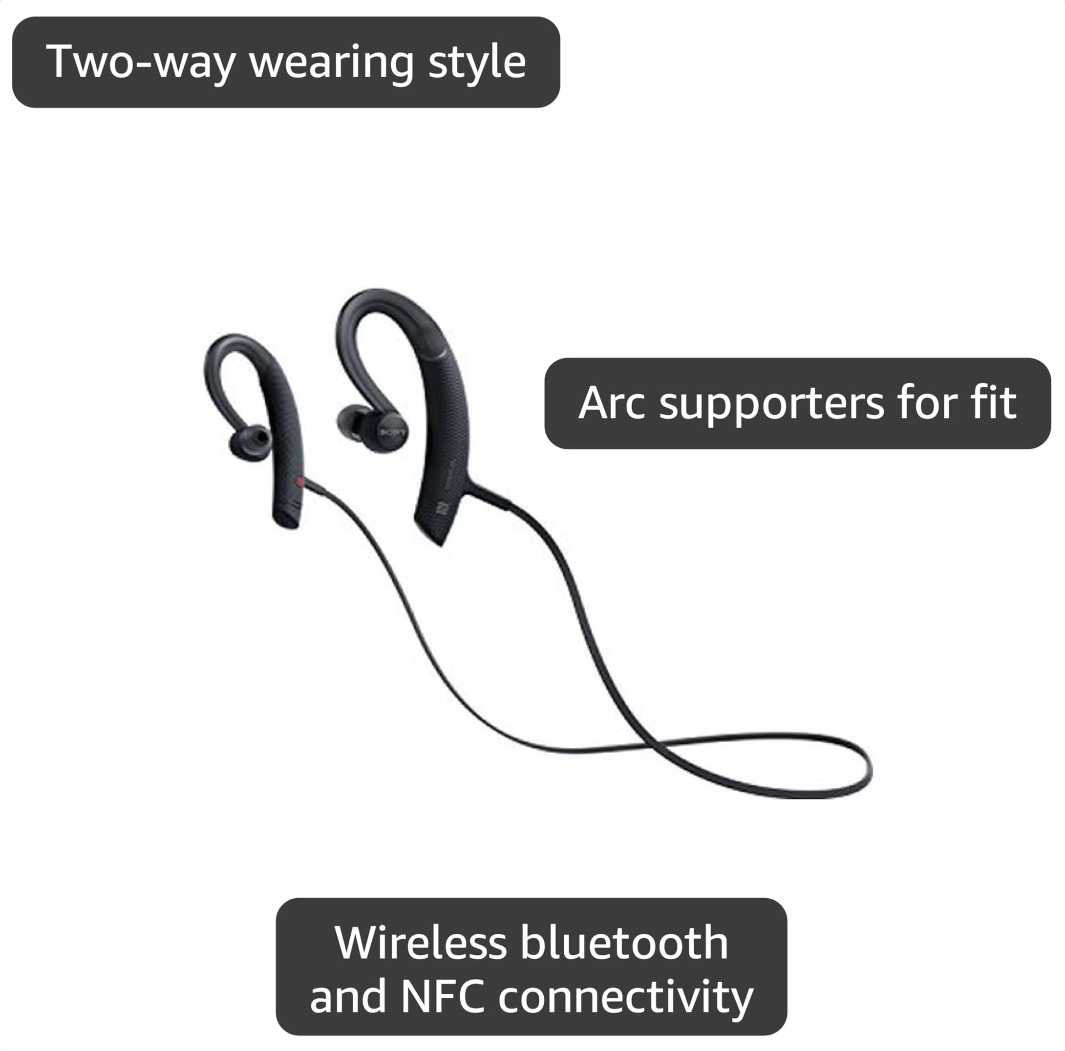 SONY MDR-XB80BS ブラック ワイヤレスイヤホン Amazon.com: Sony MDRXB80BS/B Premium, Wireless, in-Ear, Sports