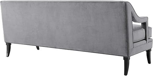 Miniatura 23 de Modway Sofá de terciopelo tapizado moderno de mediados de siglo Concur en rosa polvoriento Rosa (Dusty Rose),Verde,Gris,Marfil,marino,verde azulado