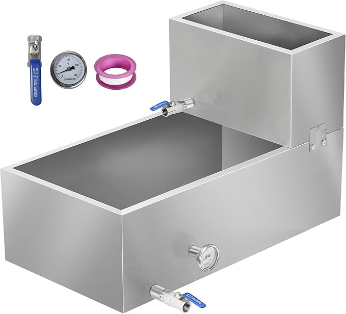 Maple Syrup Evaporator Pan, 19.5 Gal 304 Stainless Steel Maple