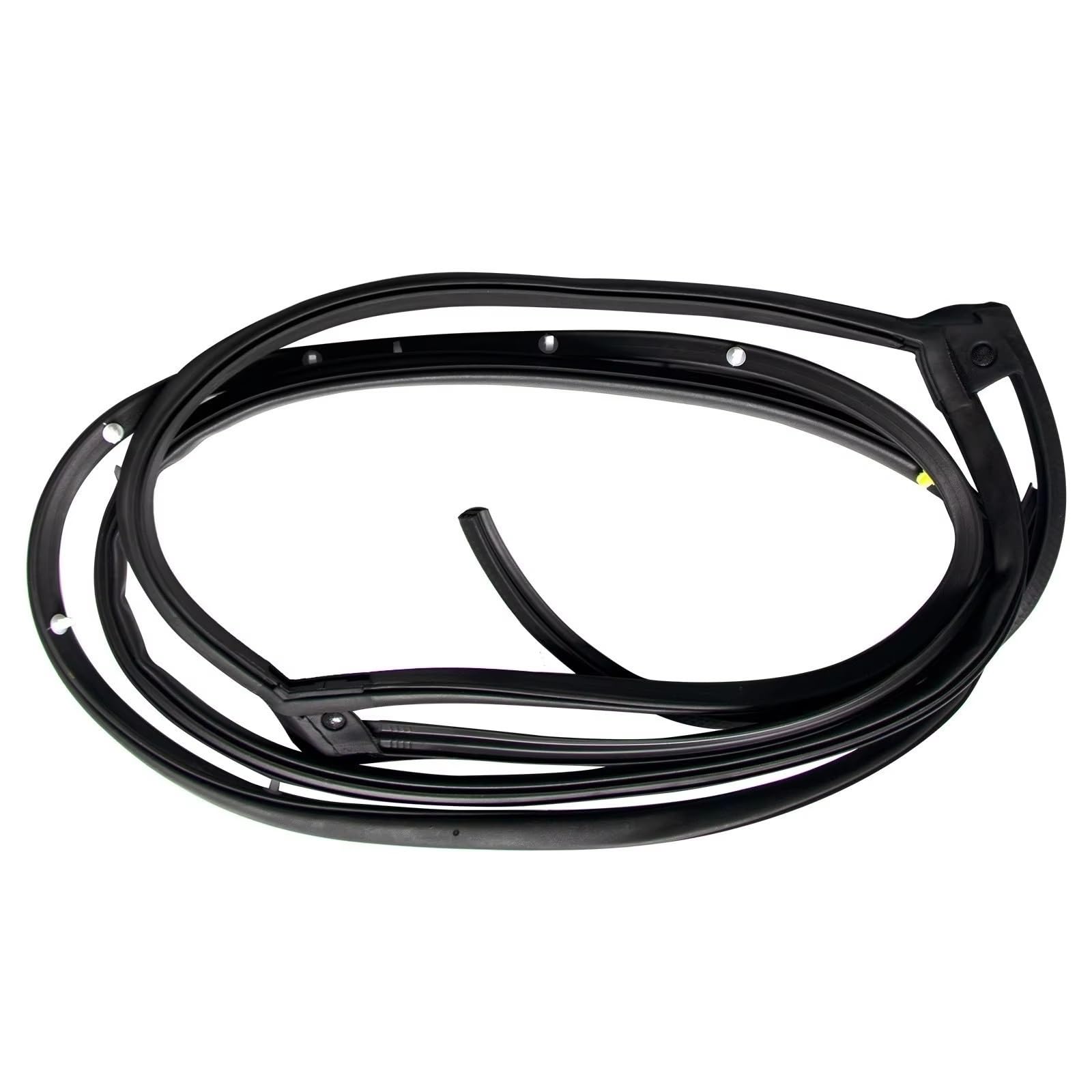 Vamhhx Rear Left Car Rubber Sealing Strips For Crv 2007-2011 Replace 72350-Swa-A01 72310-Swa-A01 72850-Swa-A01 72810-Swa-A01 Front & Rear Door Rubber Sealing Strip Car Door Rubber Seal(Rear Left)