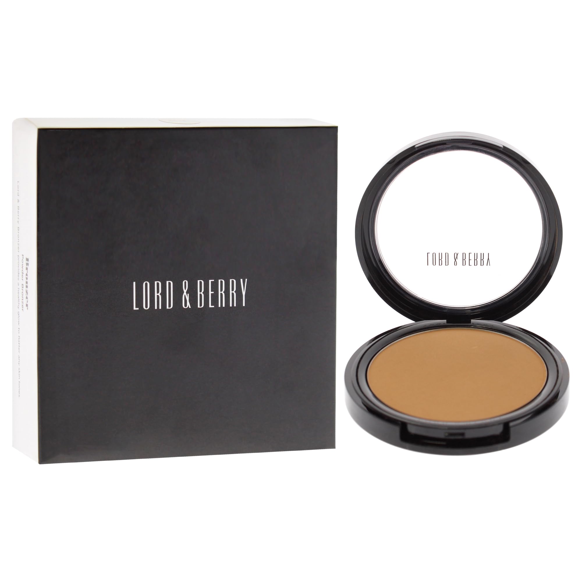 Lord & Berry Luxurious Silky Matte Finish Bronzer Powder - Long-Wearing, Blendable Face and Body Bronzer Palette Makeup for Sun-Kissed Glow, Ideal for All Skin Tones, Dune