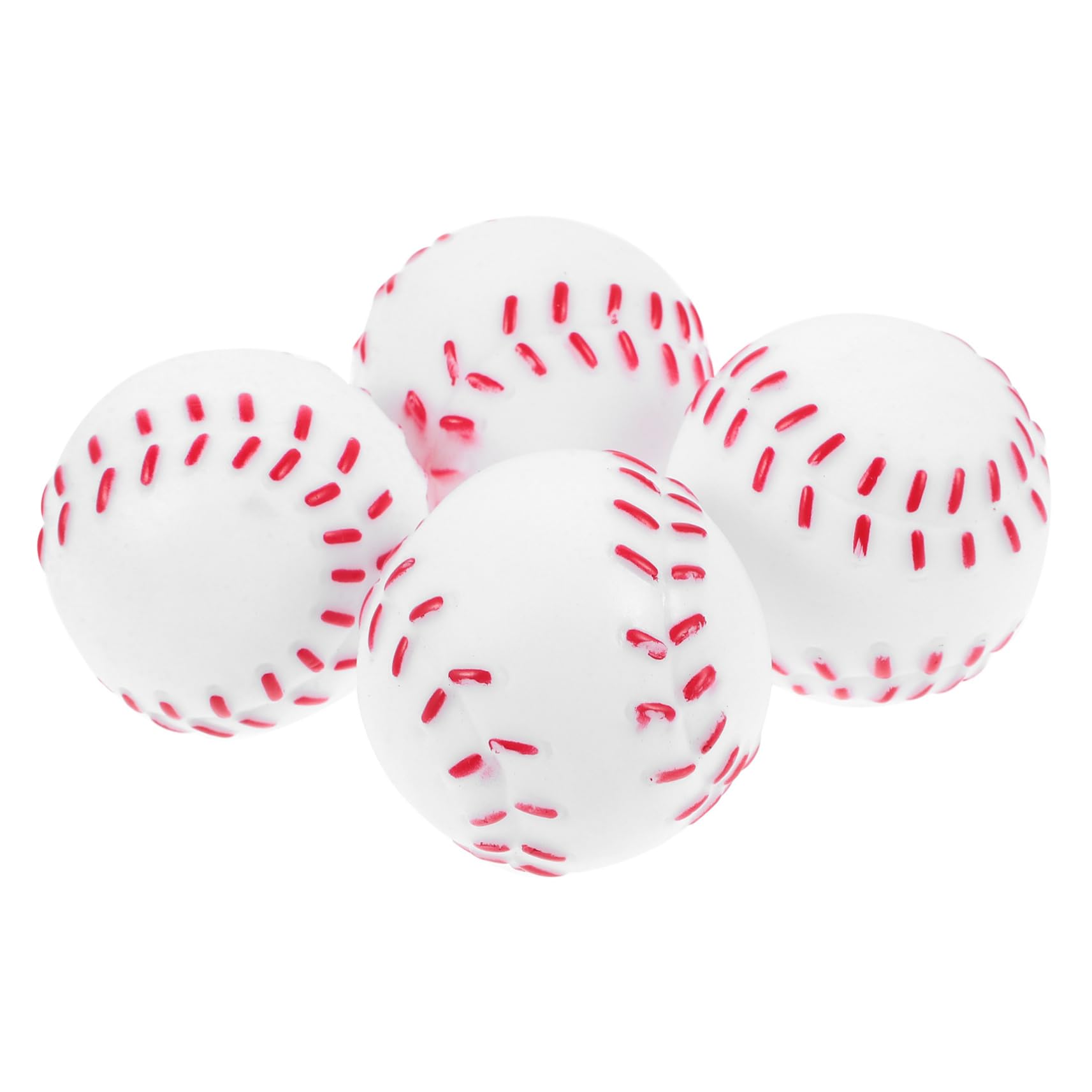 Kisangel 20pièces Jouets à Mâcher Forme De Balle De Tennis pour Chiens Balles Couinantes pour Chiots Jouets Interactifs pour Petits Chiens pour Soulager Les Dents Et Favoriser La