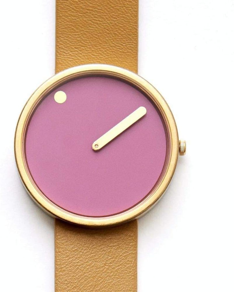 picto ユニセックスWatch with aブルー 本革ストラップ | legaleagle.co.nz