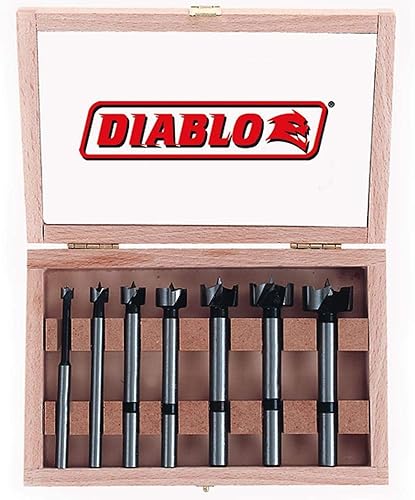 Miniatura 9 de Freud FB-100 - Juego de brocas Diablo Forstner de 16 piezas