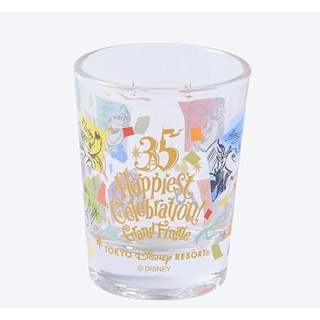 Amazon ミッキー フレンズ ミニグラス 35周年 グランドフィナーレ コップ ディズニー お土産 東京ディズニーリゾート限定 Disney ディズニー タンブラーグラス 通販