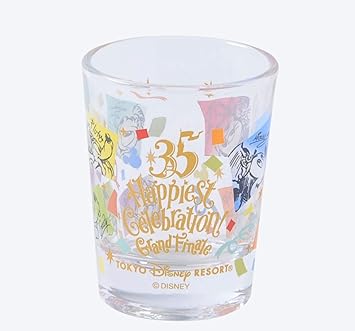 Amazon ミッキー フレンズ ミニグラス 35周年 グランドフィナーレ コップ ディズニー お土産 東京ディズニーリゾート限定 Disney ディズニー タンブラーグラス 通販
