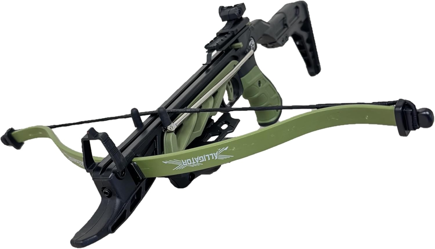 ManKung 80 lbs Self Cocking Cobra Style Pistol Crossbow w/ 3 Bolts - Multi Style - Composite Bow - Made in Taiwan